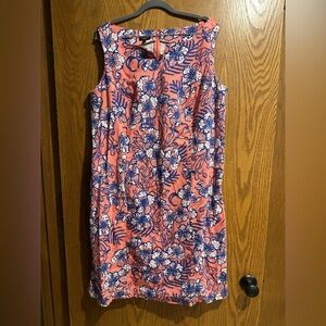 Talbots Sheath Dress Sleeveless V-Neck